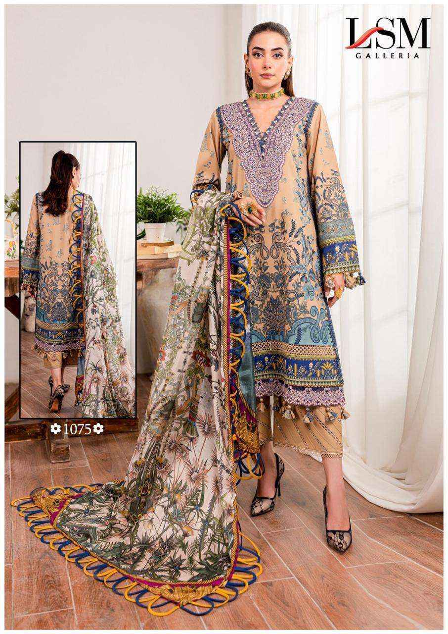LSM Galleria Parian Dream Vol 8 Lawn Dress Material 6 pcs Catalogue