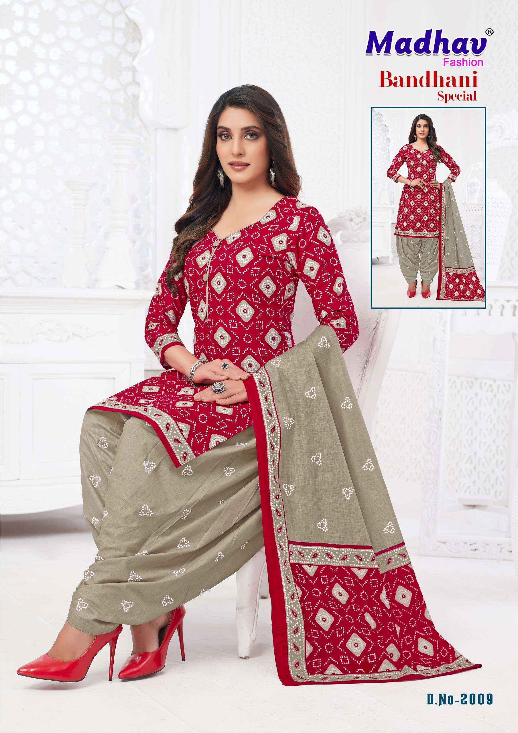 Bandhani punjabi dress patterns shop