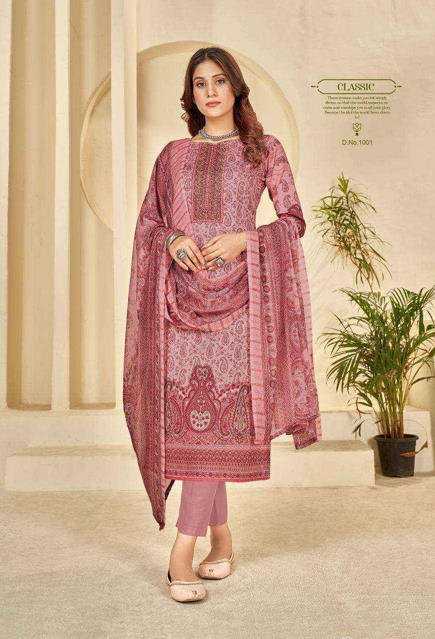 Mishri Creation Mallika Cotton Dress Material 8 pcs Catalogue