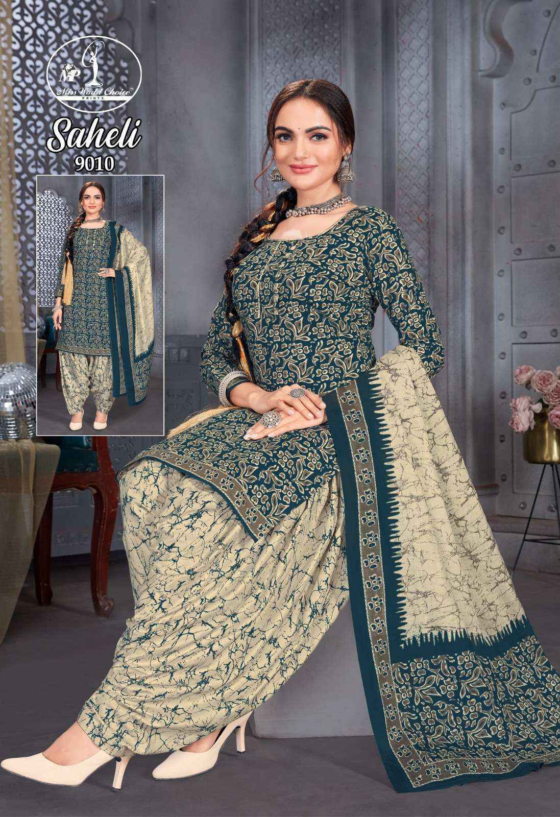 Miss World Choice Saheli Vol 9 Cotton Dress Material 10 pcs Catalogue