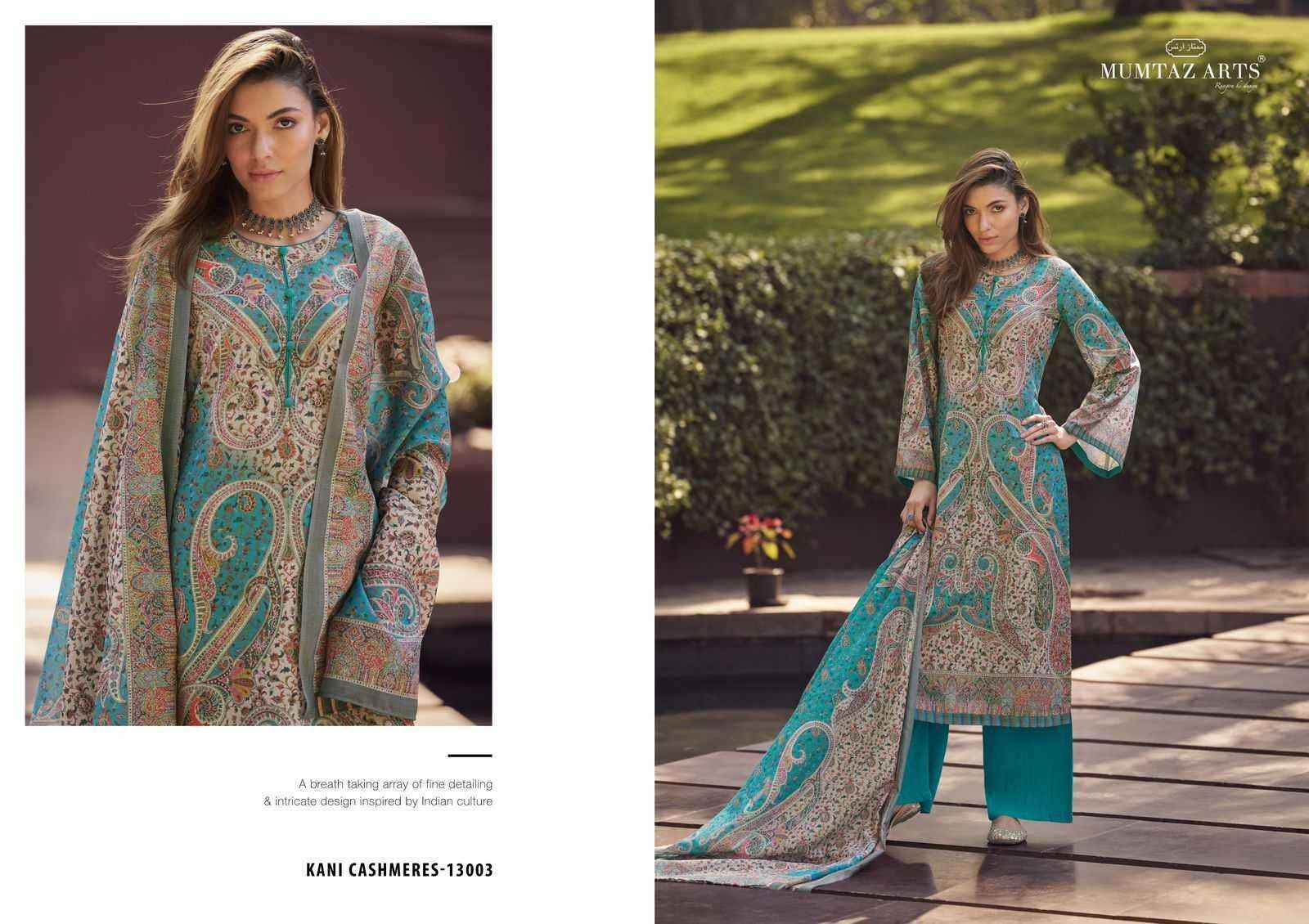 Mumtaz Arts Kani Cashmeres Vol 2 Lawn Cotton Dress Material Best Ladies  Dress Wholesaler Online