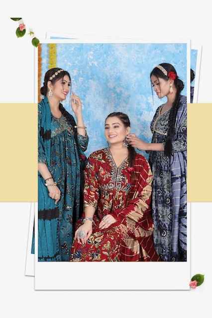 Mystic 9 Pooja Vol 3 Rayon Kurti Combo 8 pcs Catalogue