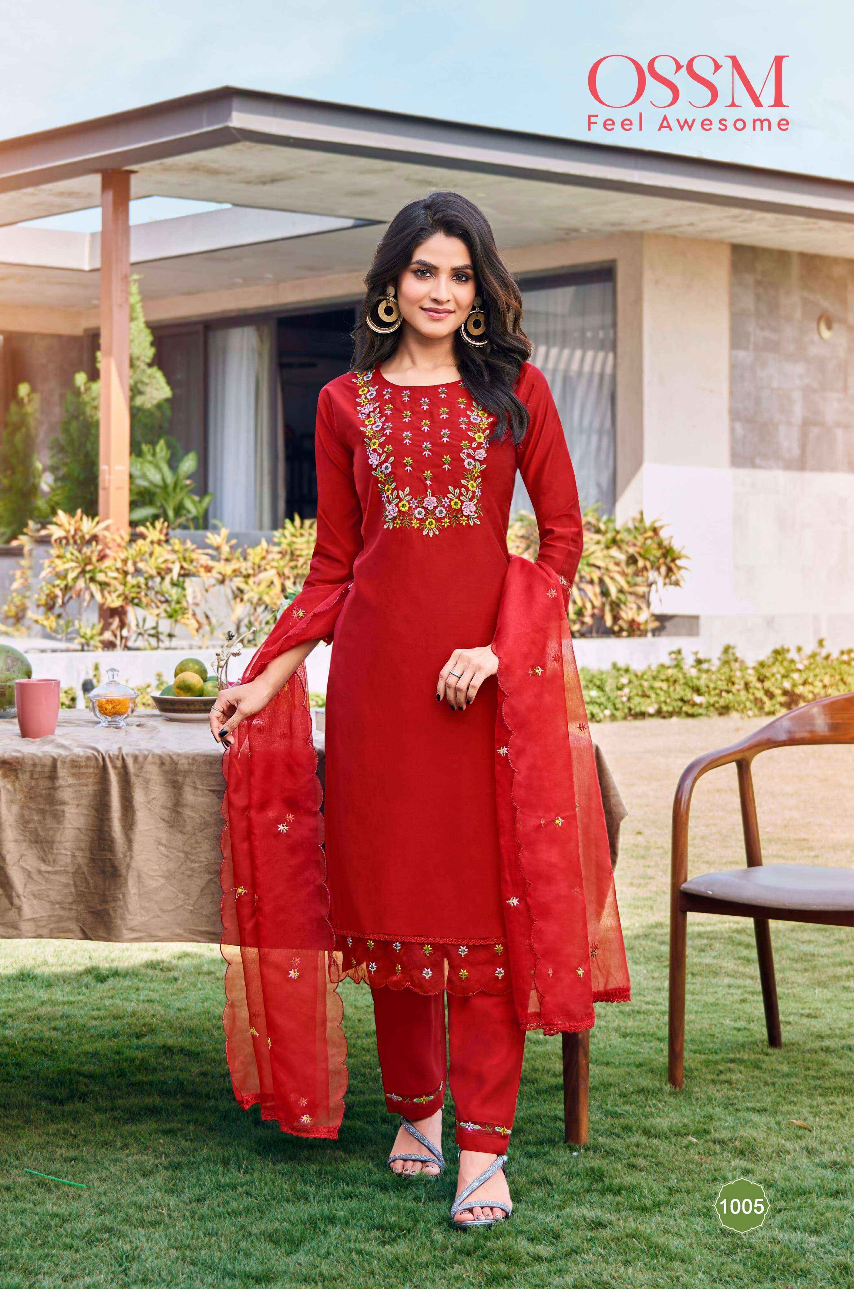 Ossm Mohey Vol 2 Roman Silk Kurti Combo Online Womens Clothing Emporium