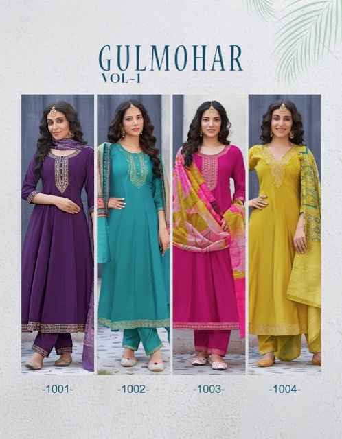 Radhika Lifestyle Gulmohar Vol 1 Roman Silk Kurti Combo Online Womens Fashion Store