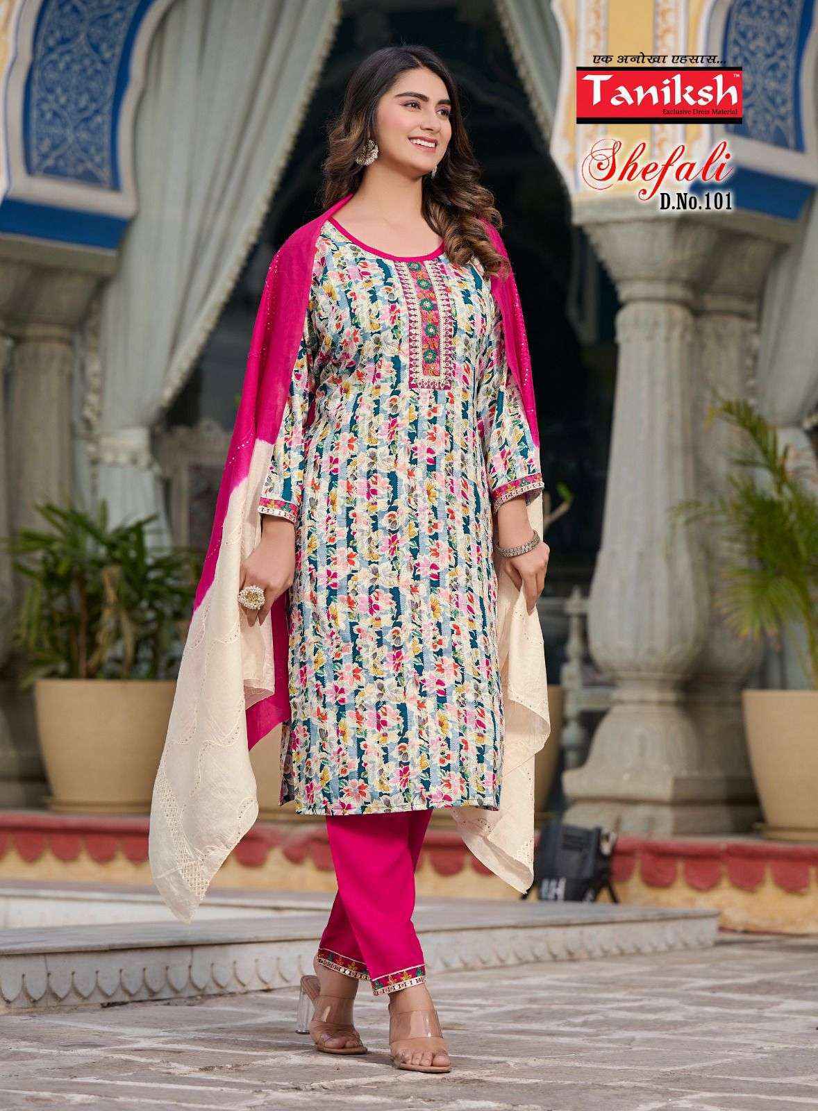 Taniksh Shefali Rayon Kurti Combo 8 pcs Catalogue