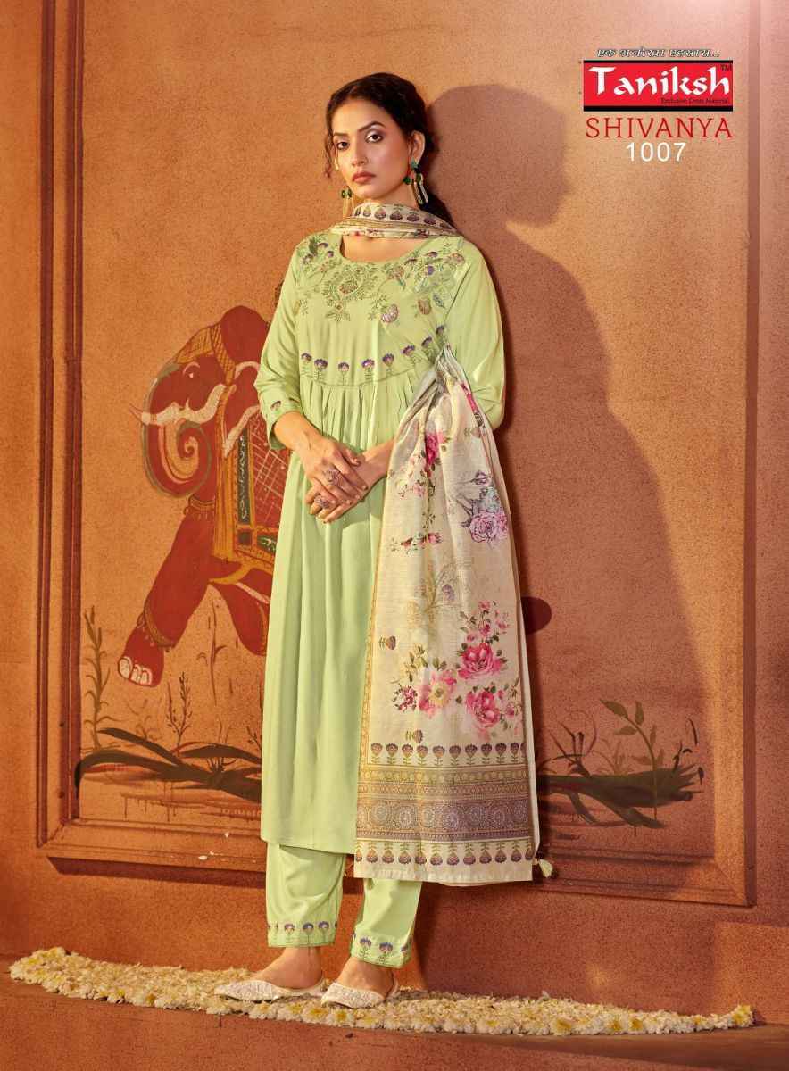 Taniksh Shivanya Vol 1 Rayon Kurti Combo 8 pcs Catalogue