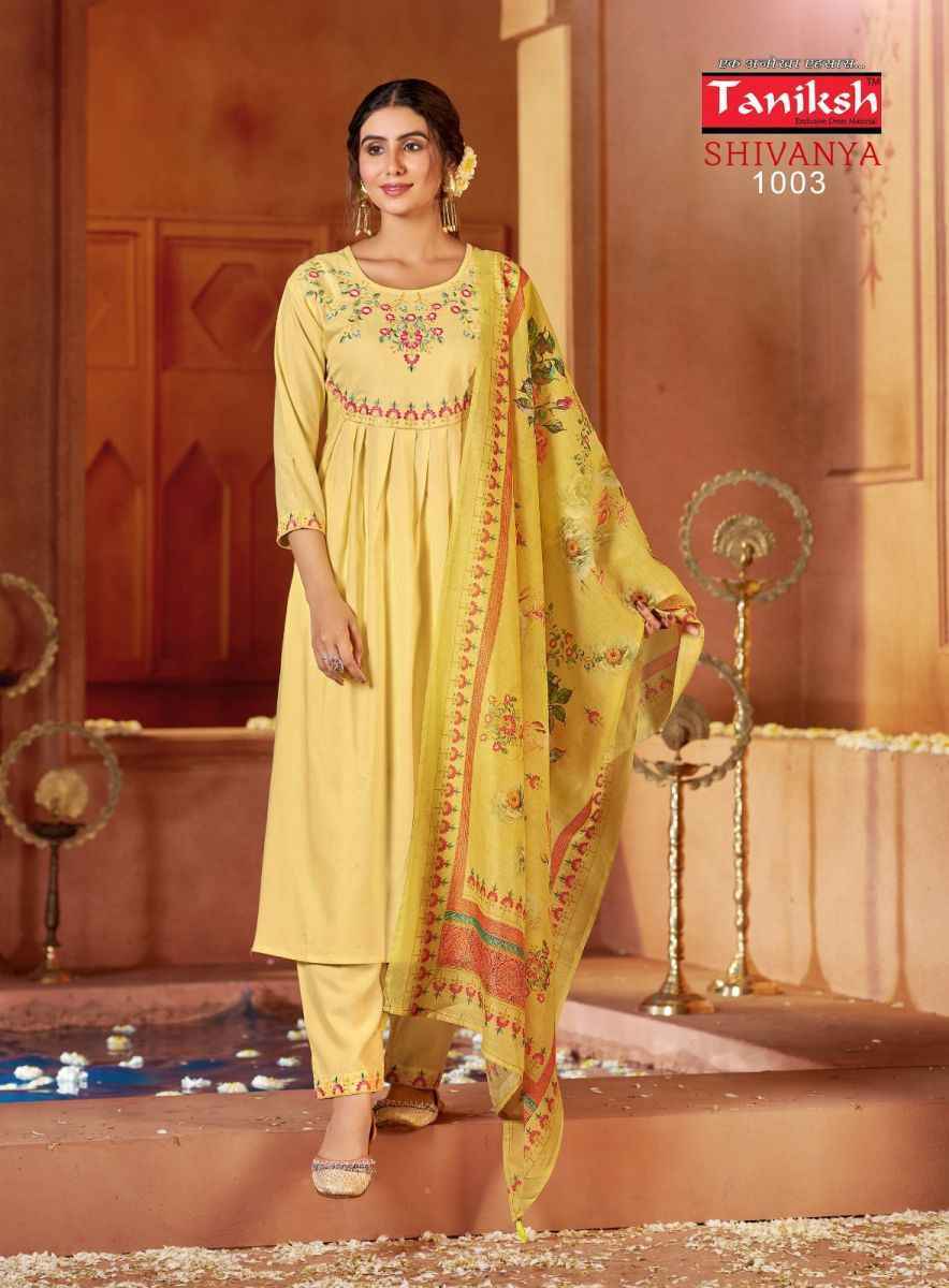Taniksh Shivanya Vol 1 Rayon Kurti Combo 8 pcs Catalogue