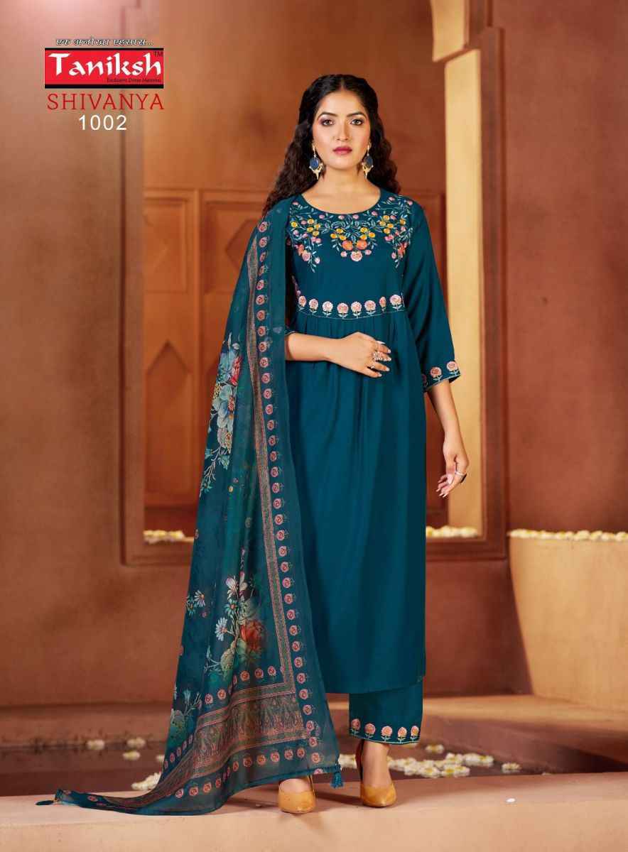Taniksh Shivanya Vol 1 Rayon Kurti Combo 8 pcs Catalogue