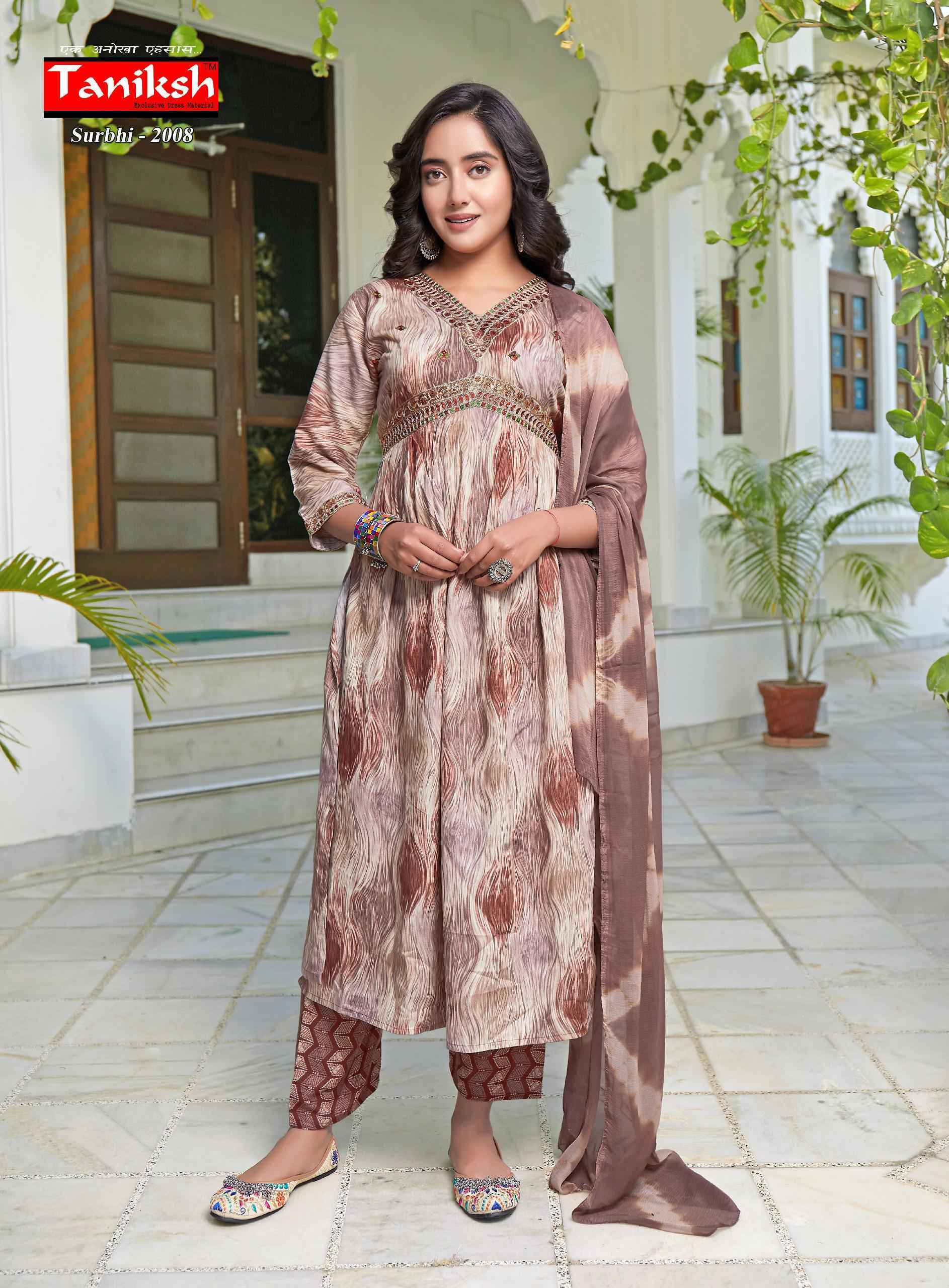 Taniksh Surbhi Vol-2 Rayon Print Readymade Suit 8 Pc Catalouge