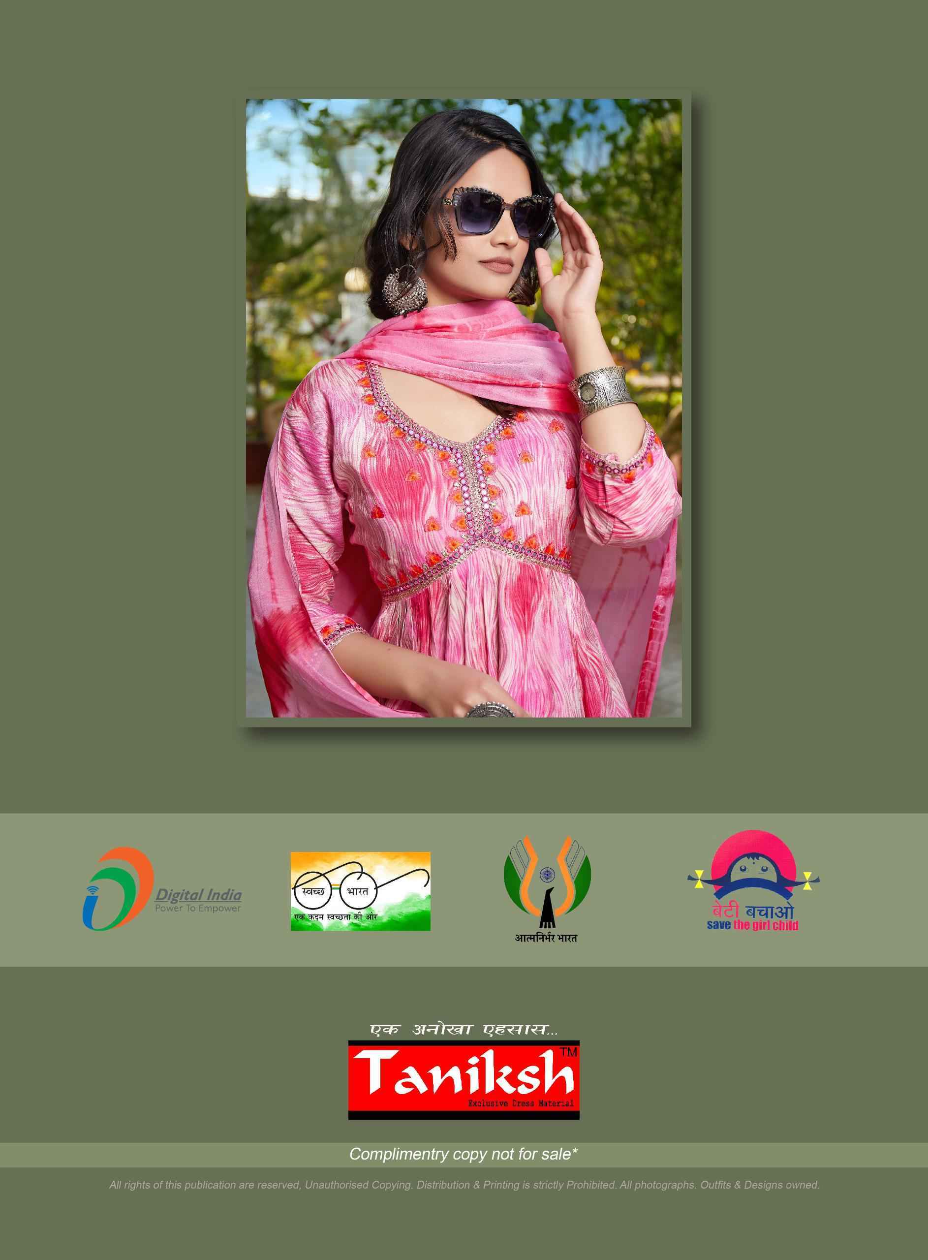 Taniksh Surbhi Vol-2 Rayon Print Readymade Suit 8 Pc Catalouge