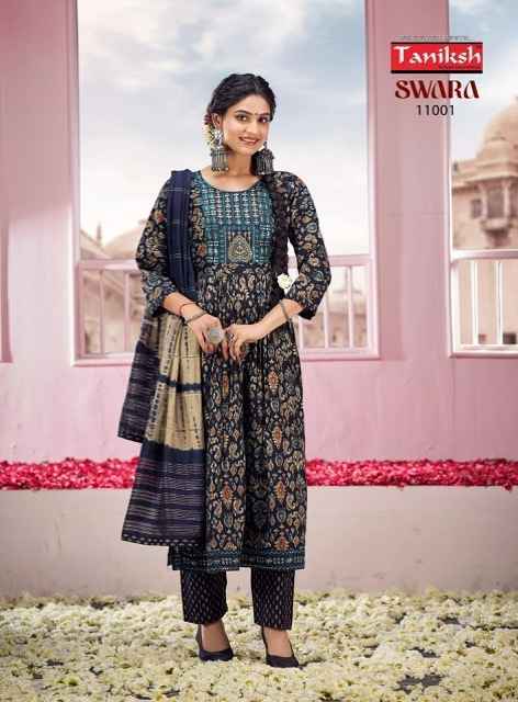 Taniksh Swara Vol 11 Rayon Kurti Combo 8 pcs Catalogue