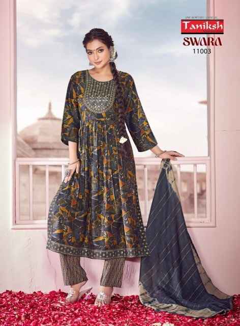 Taniksh Swara Vol 11 Rayon Kurti Combo 8 pcs Catalogue