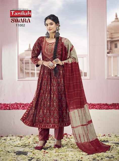 Taniksh Swara Vol 11 Rayon Kurti Combo 8 pcs Catalogue