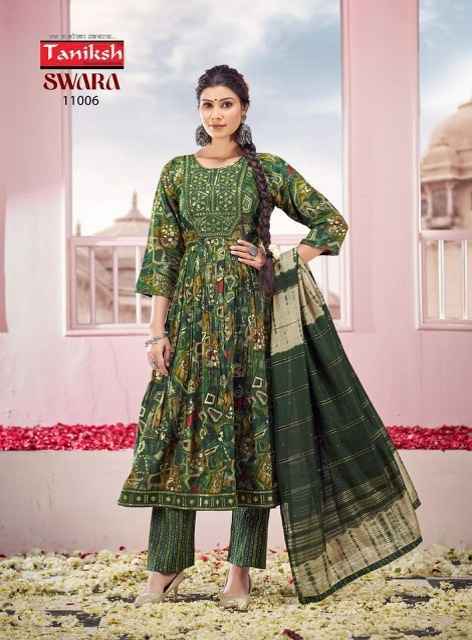 Taniksh Swara Vol 11 Rayon Kurti Combo 8 pcs Catalogue