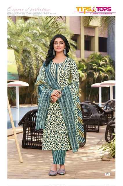 Tips & Tops Summer Fashion Vol 3 Cotton Kurti Combo 6 pcs Catalogue