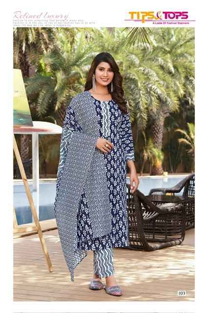Tips & Tops Summer Fashion Vol 3 Cotton Kurti Combo 6 pcs Catalogue