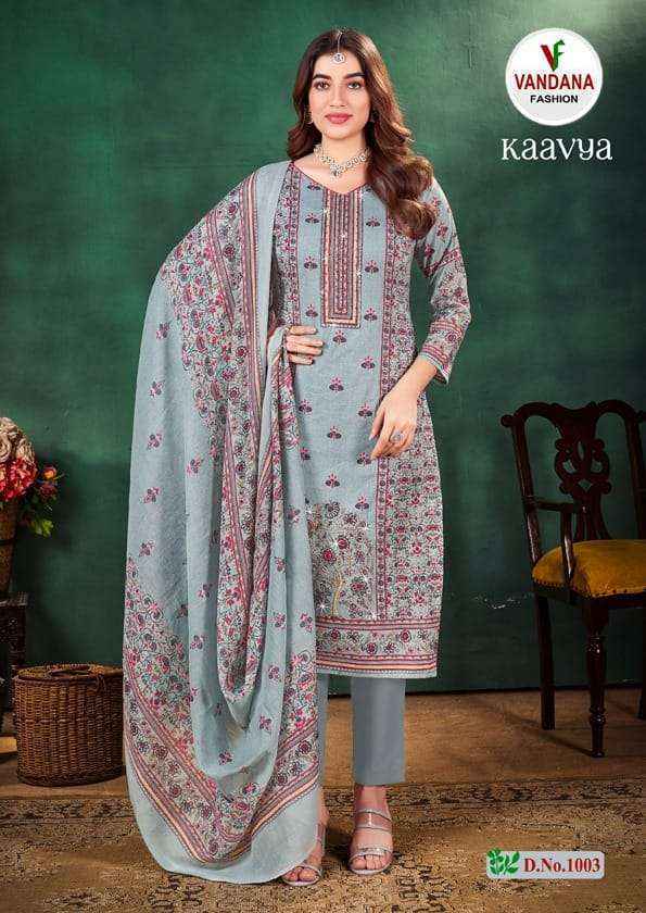 Vandana Fashion Kaavya Vol 1 Cotton Dress Material 8 pcs Catalogue