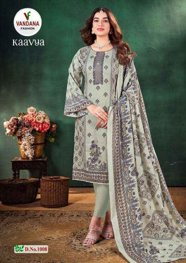 Vandana Fashion Kaavya Vol 1 Cotton Dress Material 8 pcs Catalogue