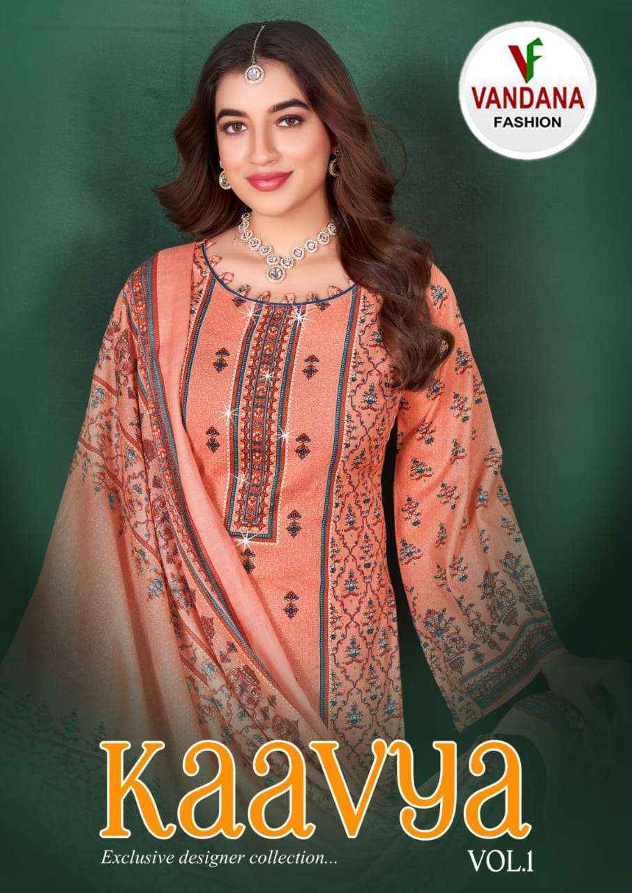 Vandana Fashion Kaavya Vol 1 Cotton Dress Material 8 pcs Catalogue