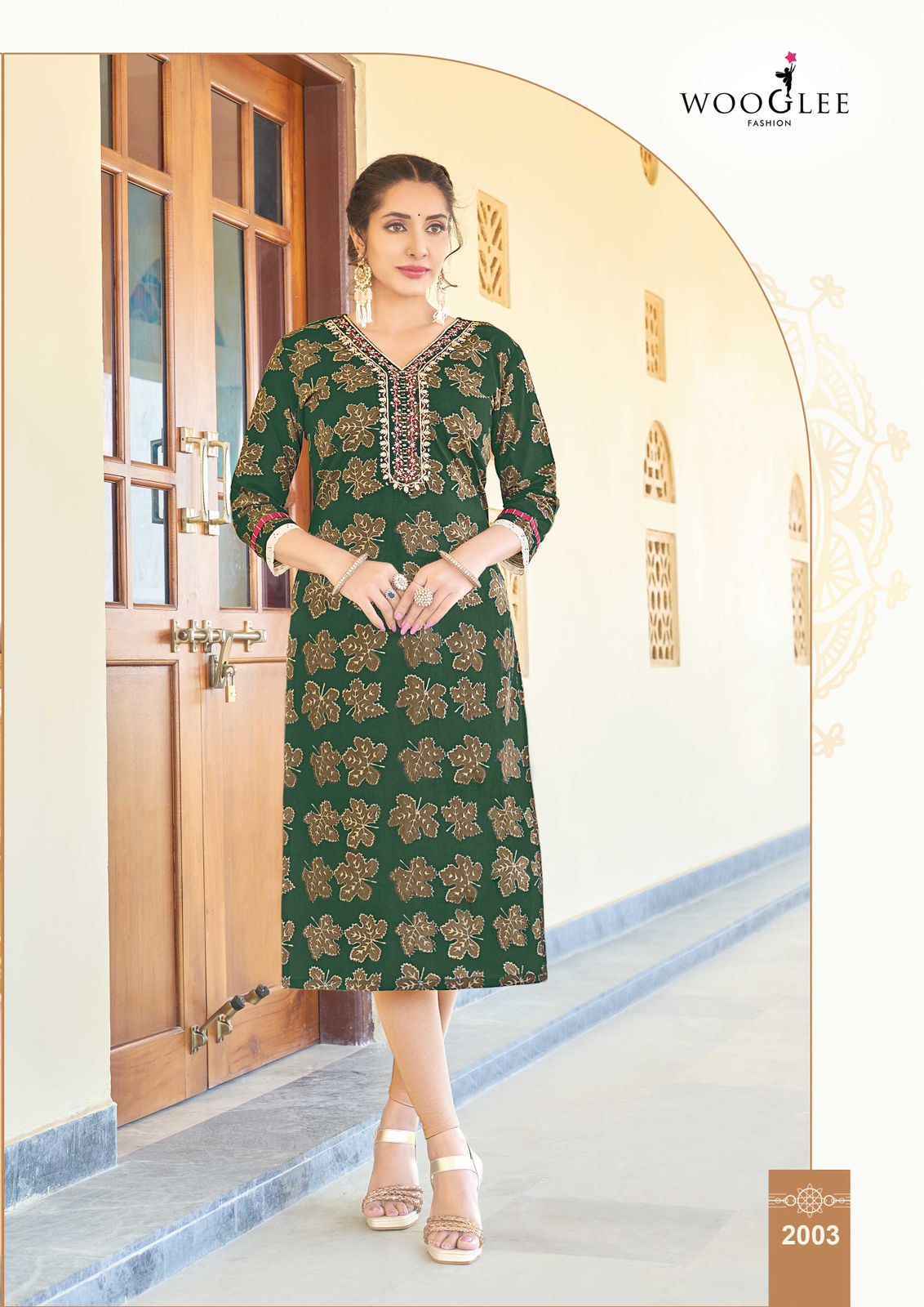 Rayon printed kurti on sale