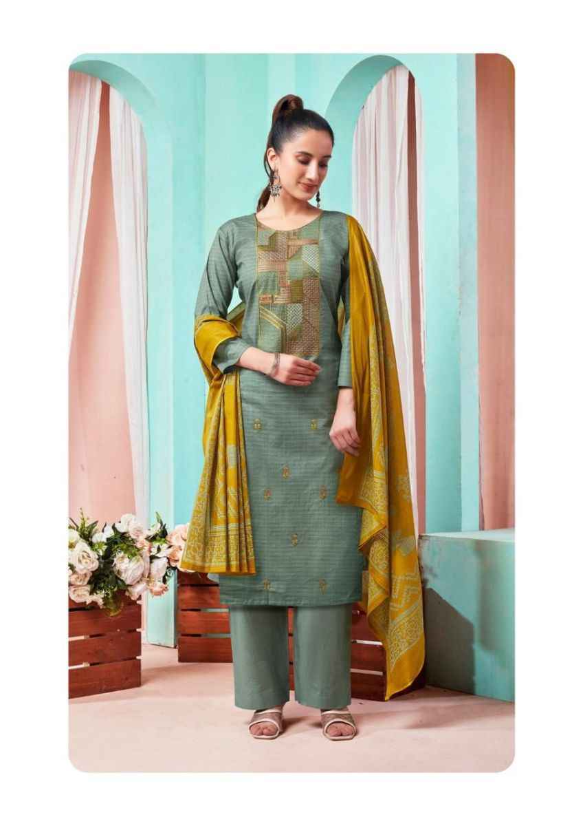 Yashika Trends Kaantha Cotton Dress Material 8 pcs Catalogue