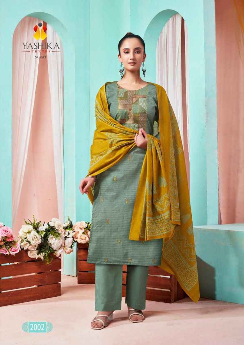 Yashika Trends Kaantha Cotton Dress Material 8 pcs Catalogue