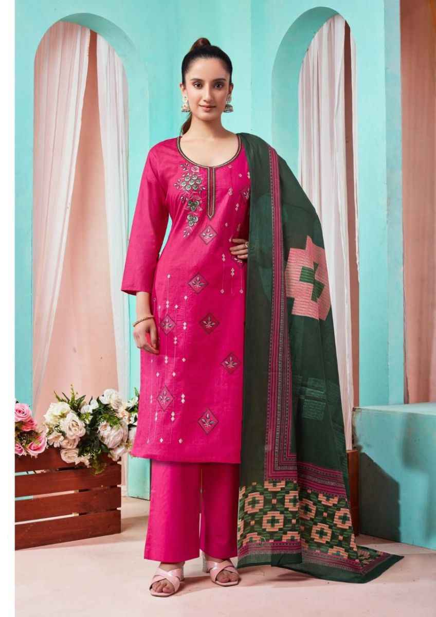 Yashika Trends Kaantha Cotton Dress Material 8 pcs Catalogue