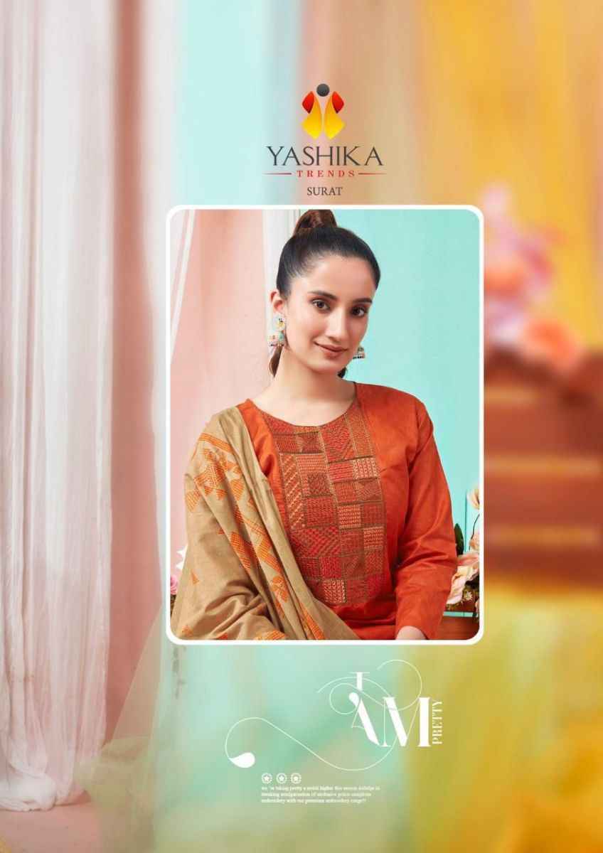 Yashika Trends Kaantha Cotton Dress Material 8 pcs Catalogue