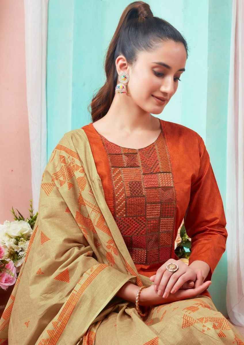 Yashika Trends Kaantha Cotton Dress Material 8 pcs Catalogue