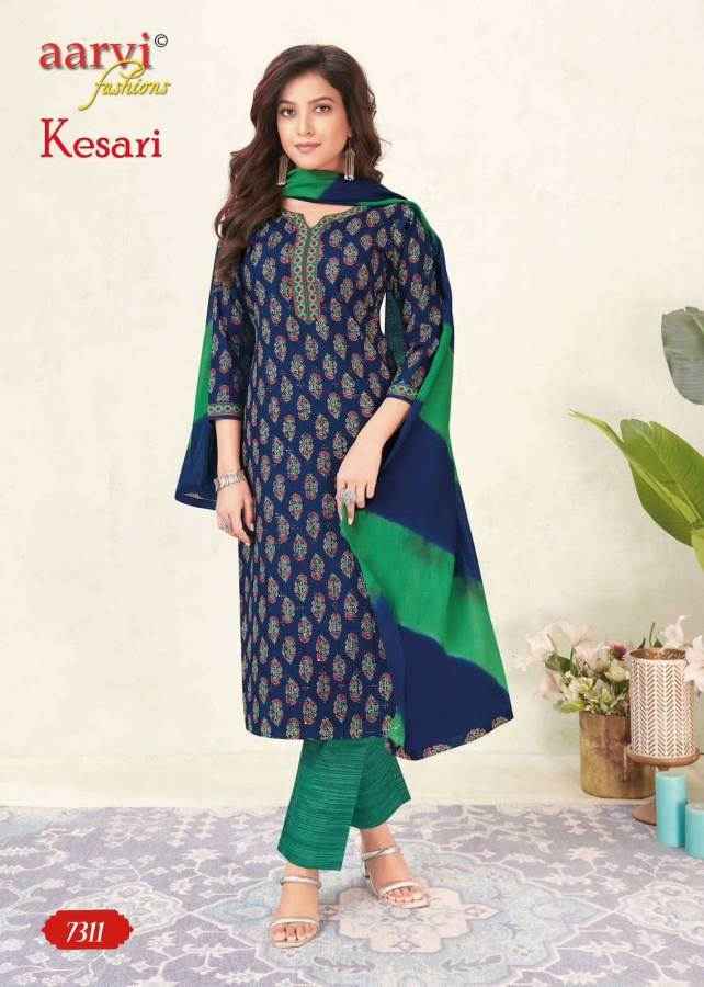 Aarvi Fashion Kesari Vol 1 Readymade Cotton Dress 8 pcs Catalogue