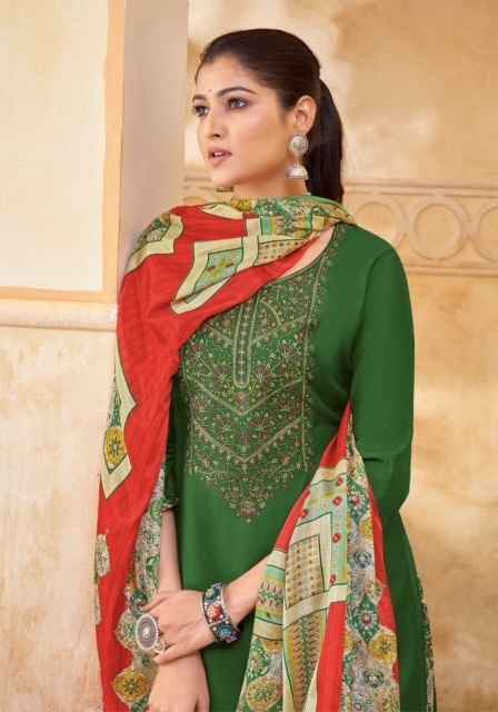 Alok Shahi Patiyala Viscose Dress Material 10 pcs Catalogue