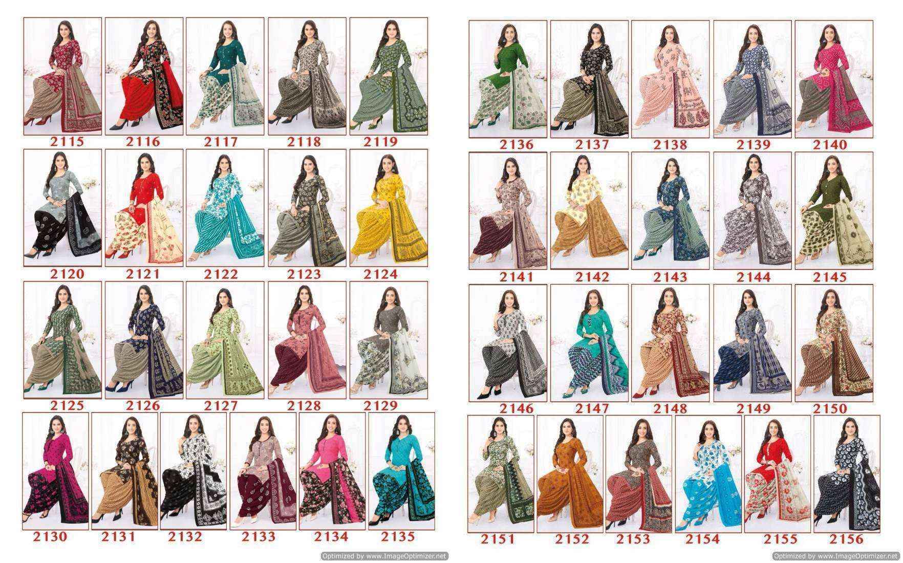 Baalar Colourful Vol 21 Cotton Dress Material 36 pcs Catalogue