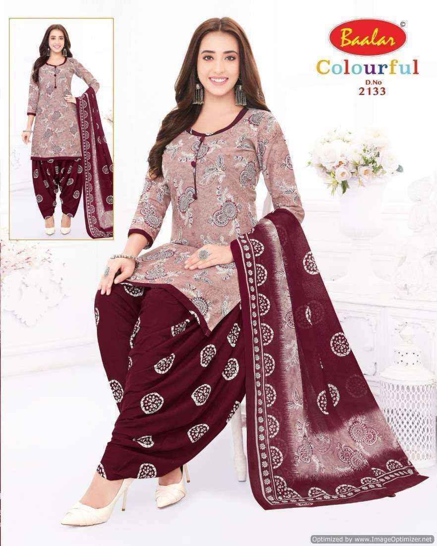 Baalar Colourful Vol 21 Cotton Dress Material 36 pcs Catalogue