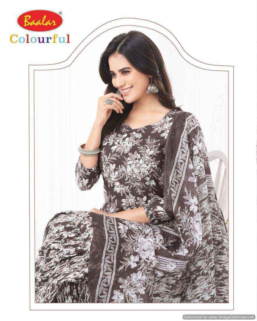 Baalar Colourful Vol 21 Cotton Dress Material 36 pcs Catalogue