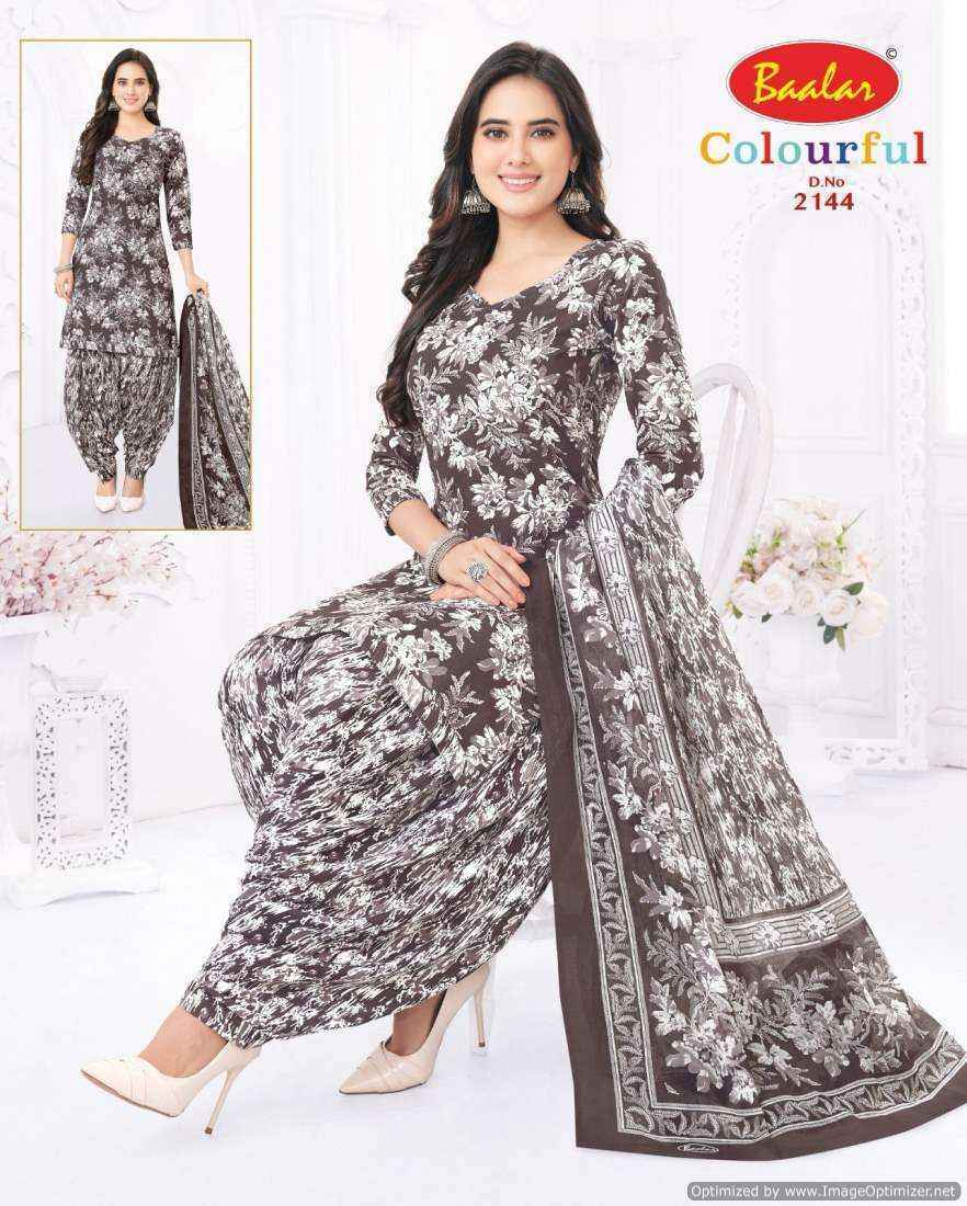 Baalar Colourful Vol 21 Cotton Dress Material 36 pcs Catalogue