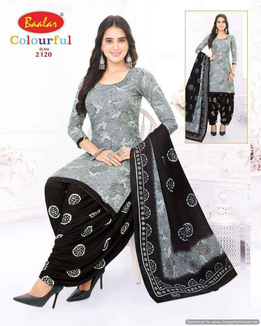 Baalar Colourful Vol 21 Cotton Dress Material 36 pcs Catalogue