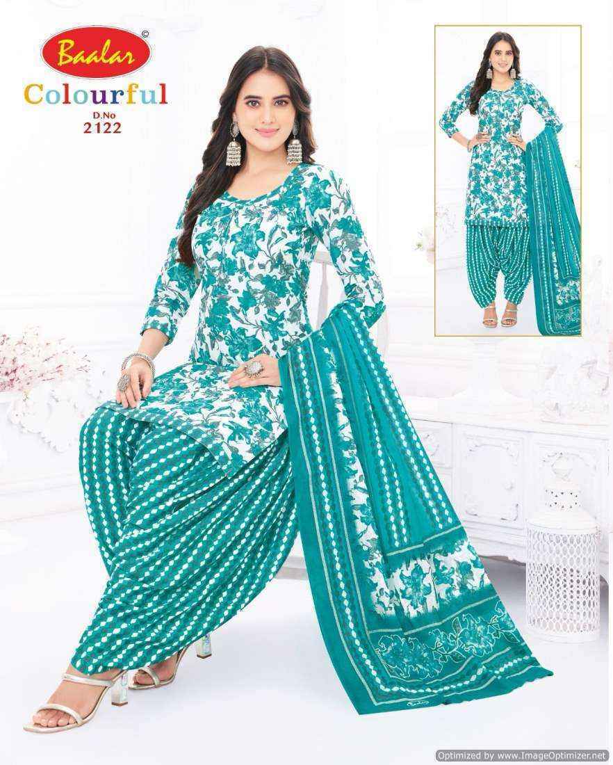 Baalar Colourful Vol 21 Cotton Dress Material 36 pcs Catalogue