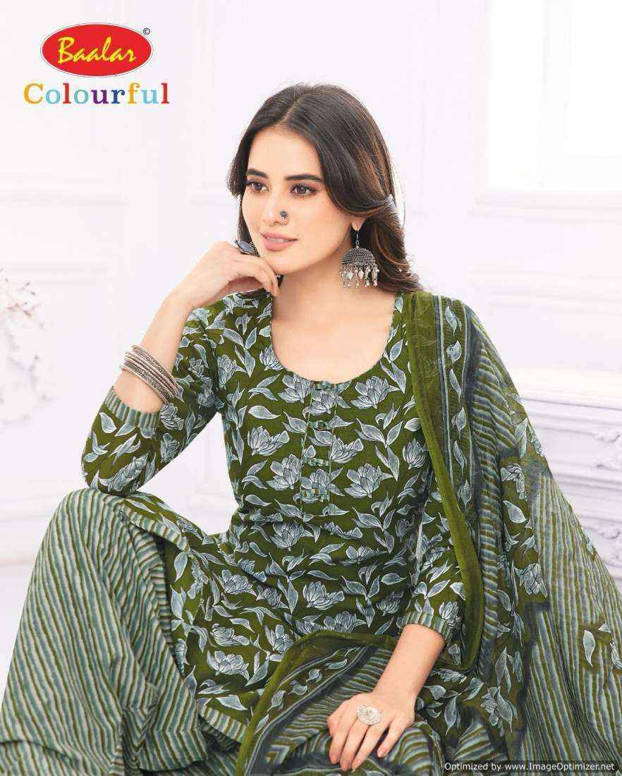 Baalar Colourful Vol 21 Cotton Dress Material 36 pcs Catalogue
