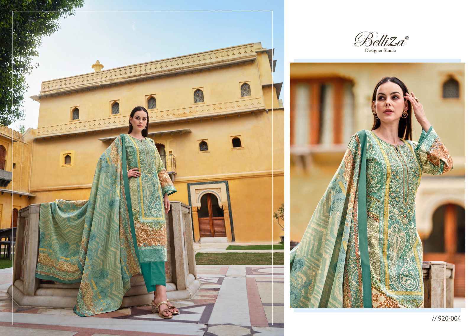 Belliza Naira Vol 53 Cotton Dress Material 8 pcs Cataloge