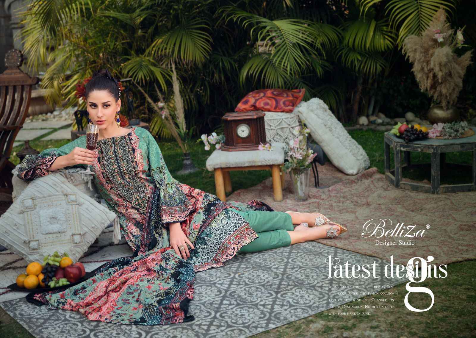 Belliza Naira Vol 54 Cotton Dress Material 8 pcs Cataloge