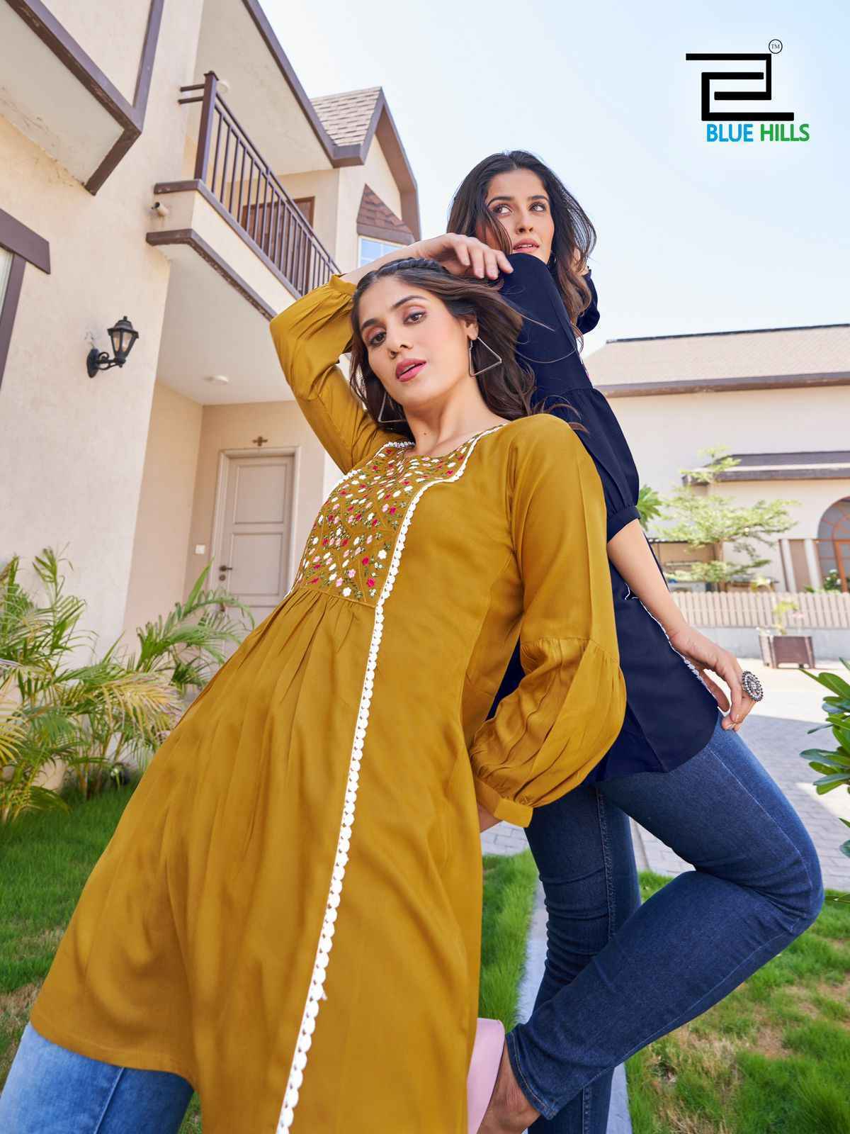 Rayon short kurtis shop