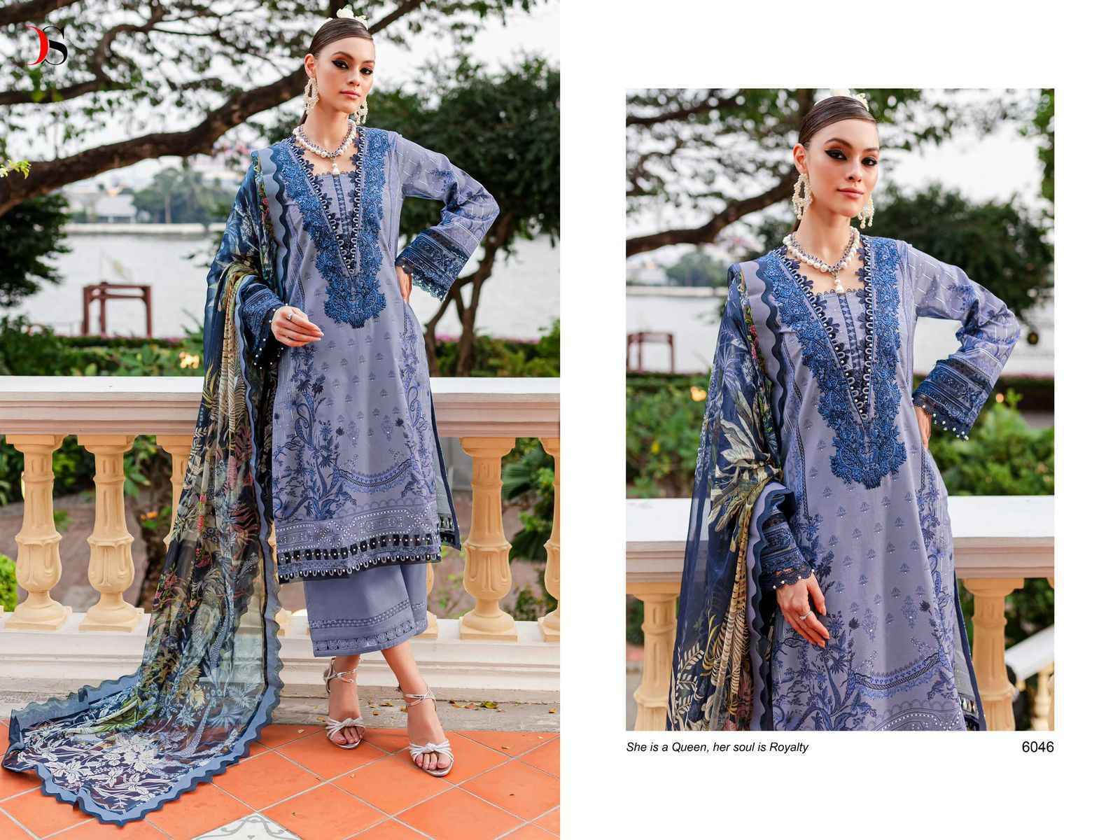 Deepsy Firdous Queen’s Court Vol-7 Dress Material 8 Pc catalog