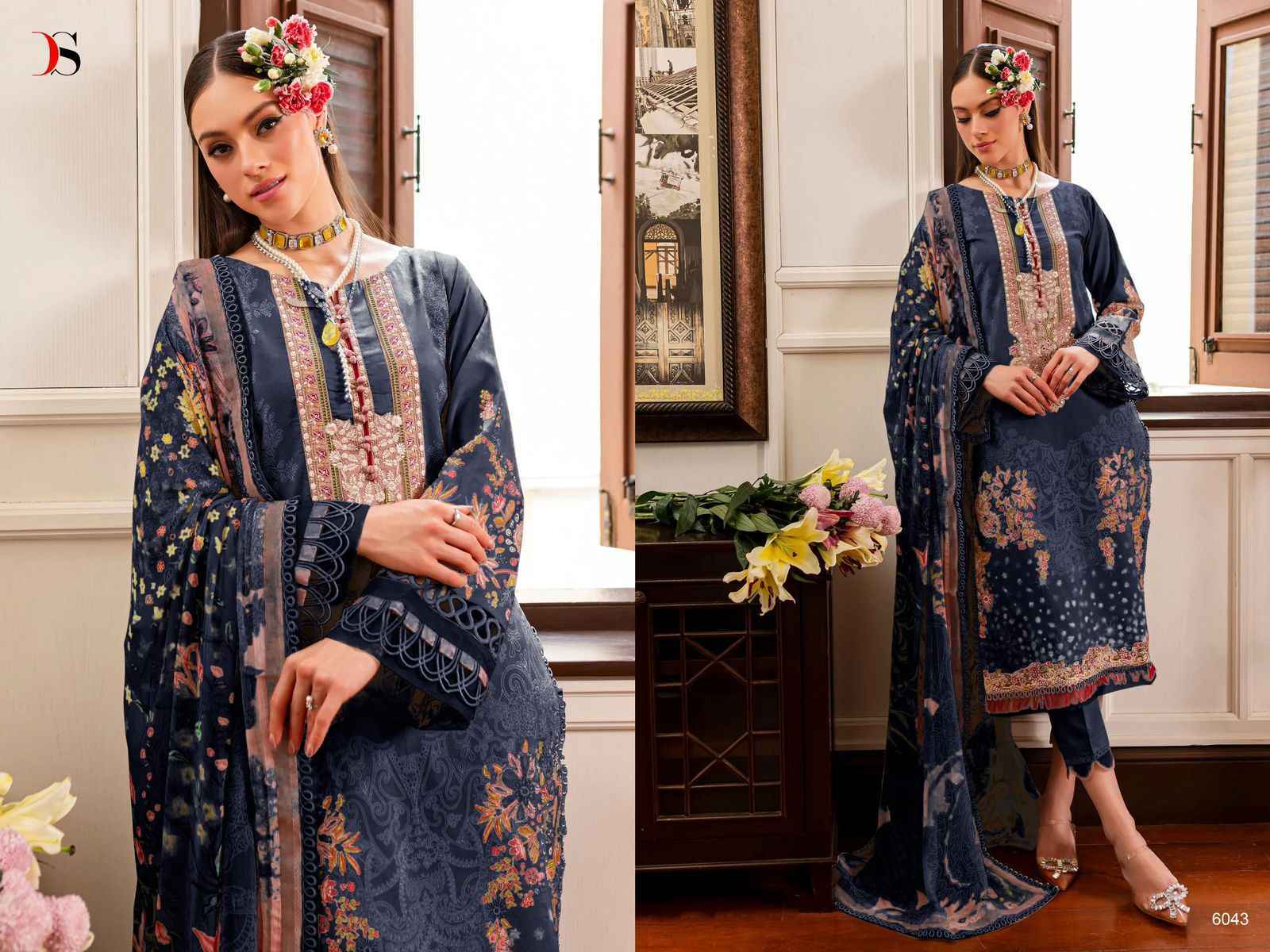 Deepsy Firdous Queen’s Court Vol-7 Dress Material 8 Pc catalog