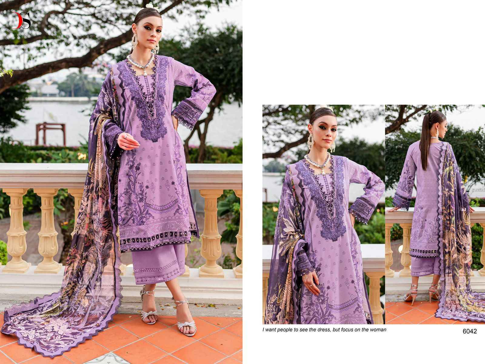 Deepsy Firdous Queen’s Court Vol-7 Dress Material 8 Pc catalog