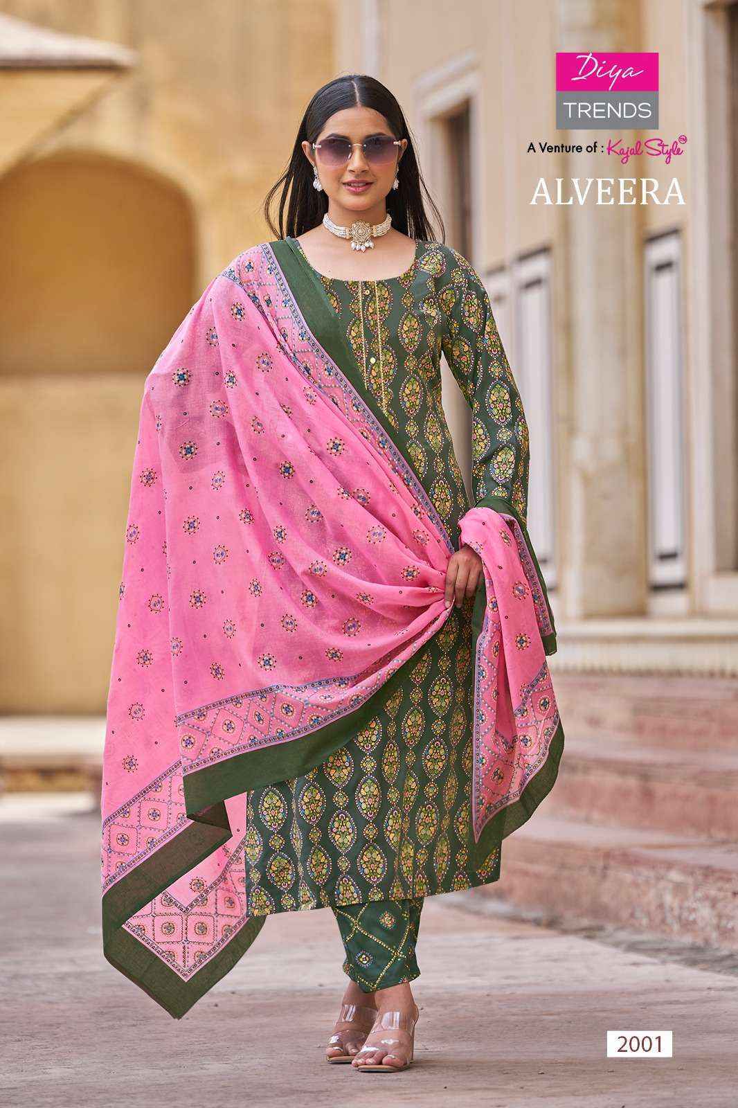 Diya Trends Alveera Rayon Kurti Combo 12 pcs Catalogue