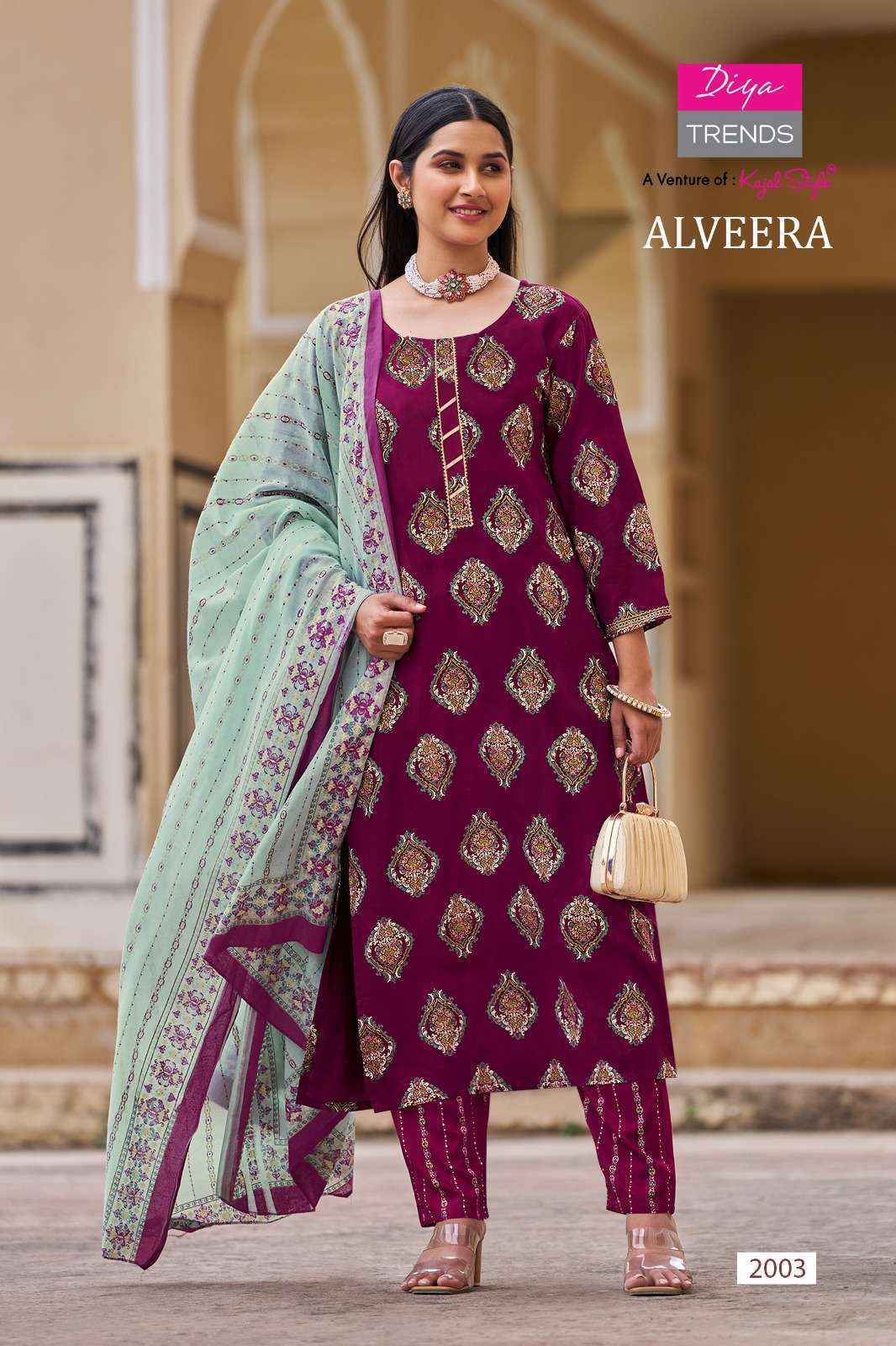 Diya Trends Alveera Rayon Kurti Combo 12 pcs Catalogue