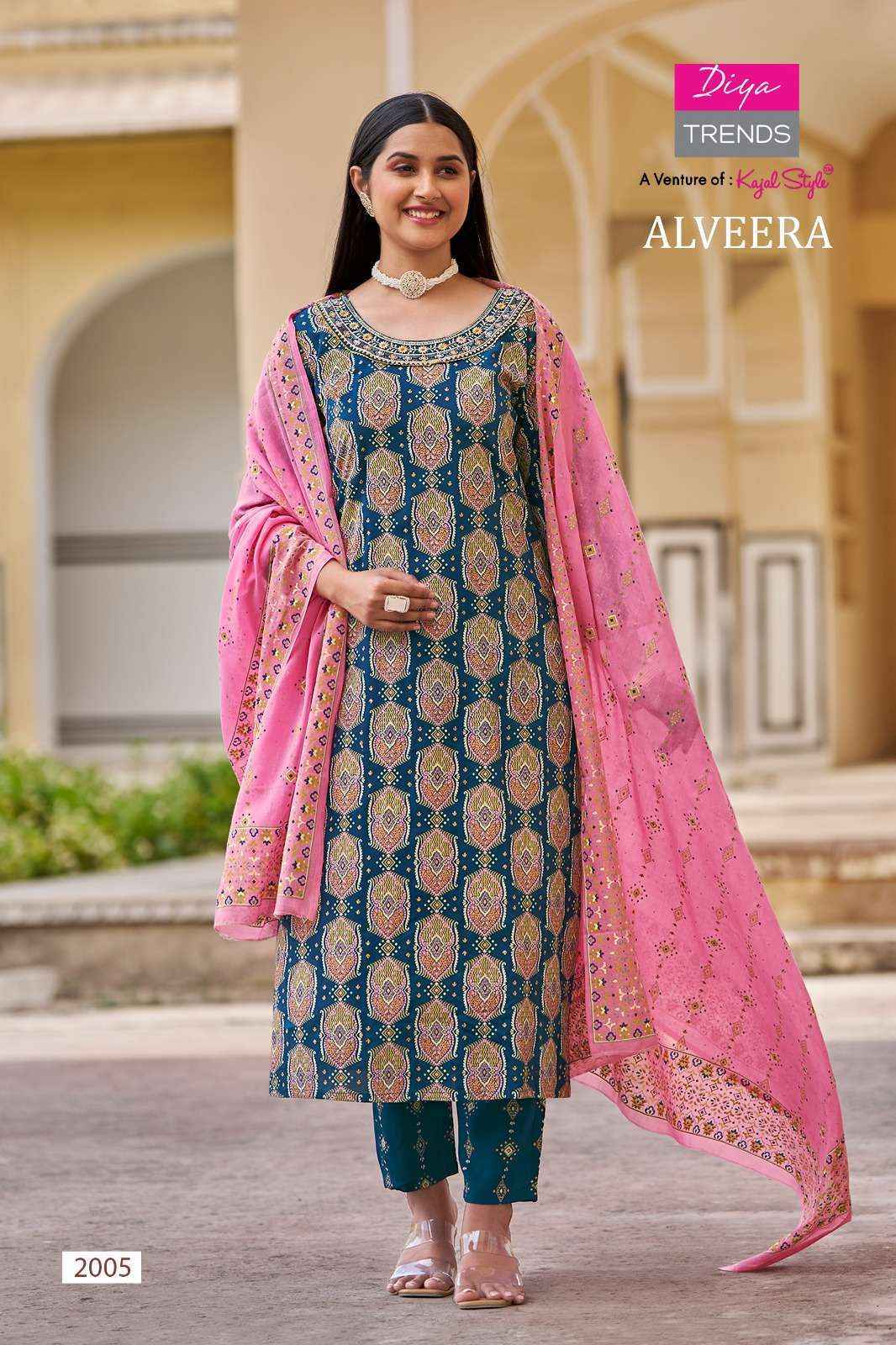 Diya Trends Alveera Rayon Kurti Combo 12 pcs Catalogue