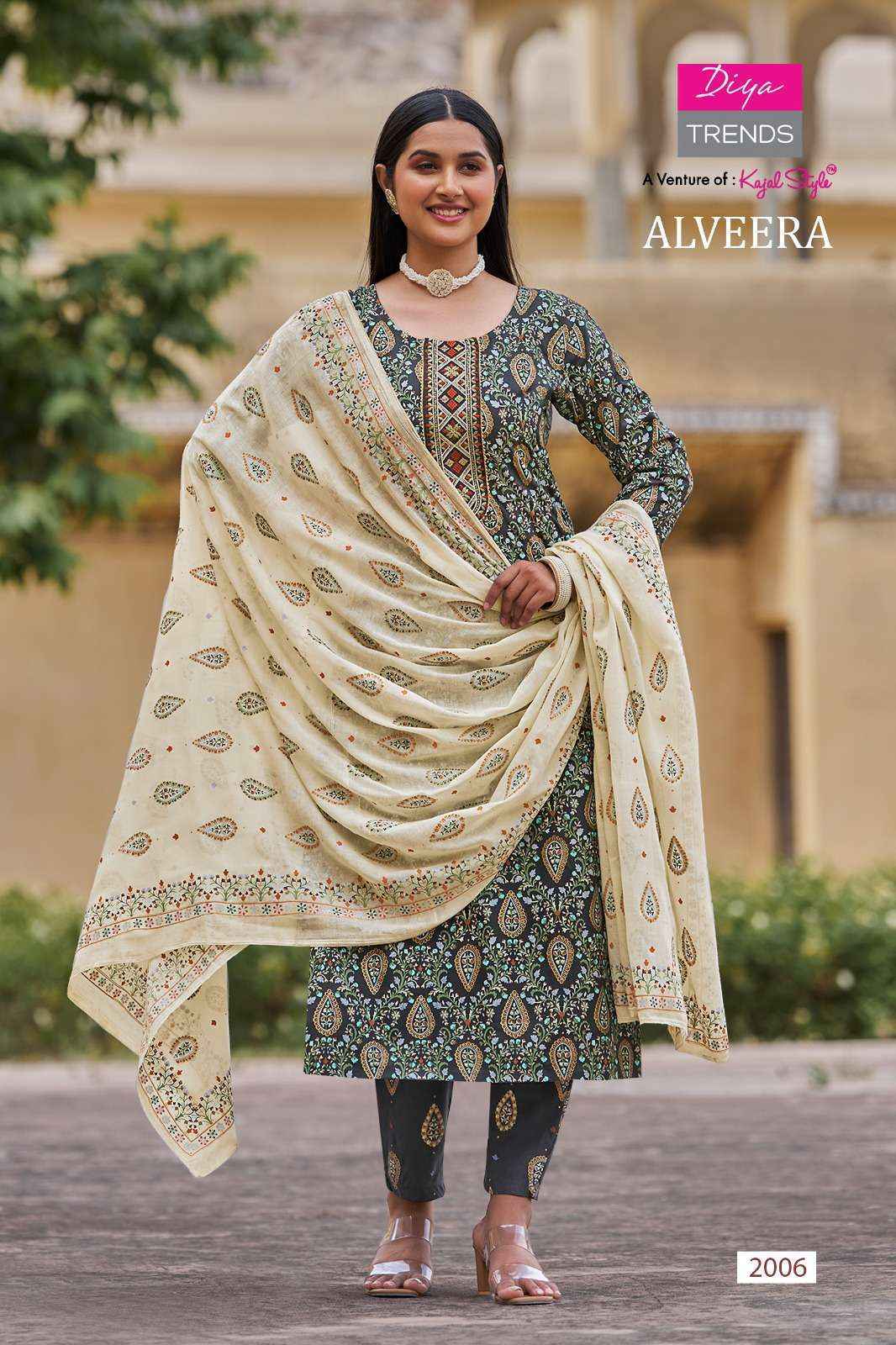 Diya Trends Alveera Rayon Kurti Combo 12 pcs Catalogue