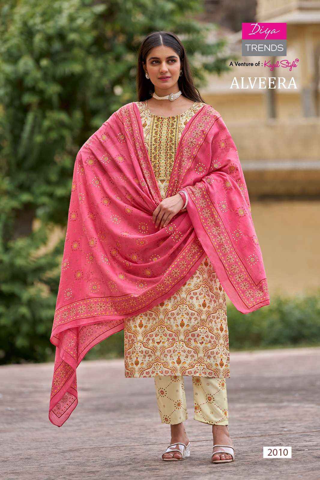 Diya Trends Alveera Rayon Kurti Combo 12 pcs Catalogue