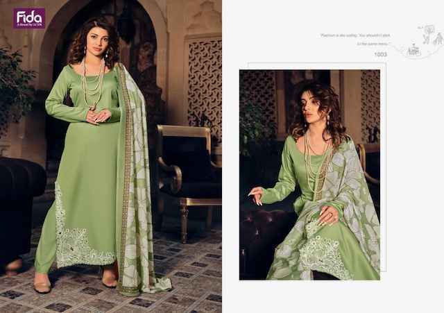 Fida Virika Cotton Dress Material 6 pcs Catalogue